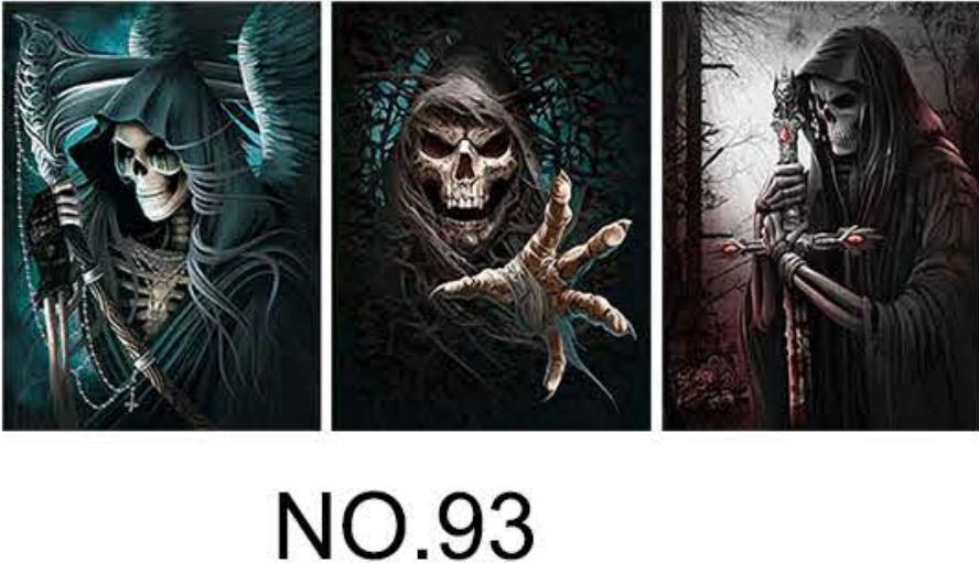 3D Anime Gradient Posters - PET Holographic Prints