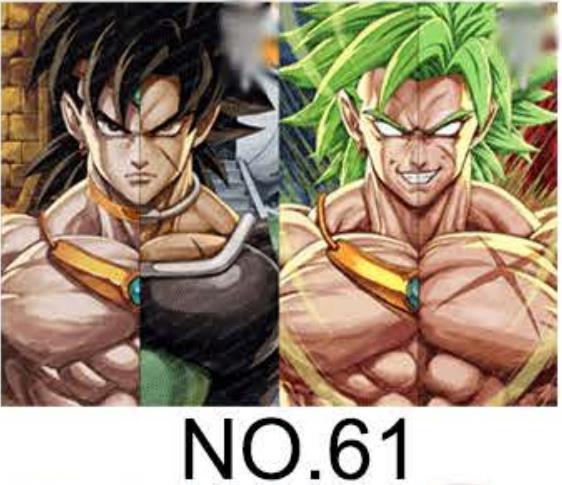 3D Anime Gradient Posters - PET Holographic Prints