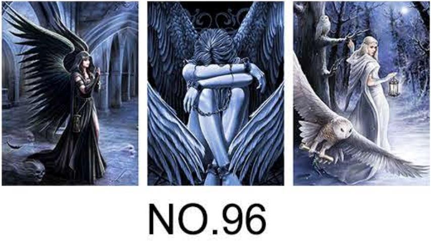 3D Anime Gradient Posters - PET Holographic Prints