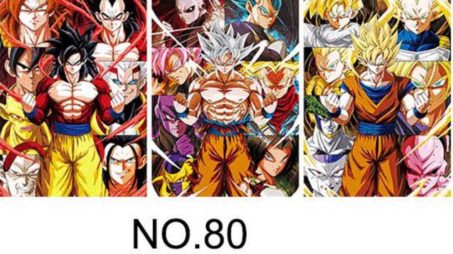 3D Anime Gradient Posters - PET Holographic Prints