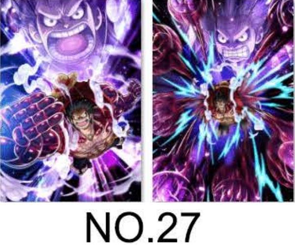 3D Anime Gradient Posters - PET Holographic Prints