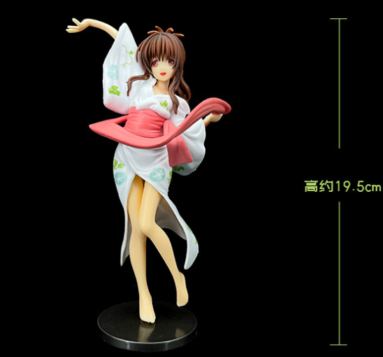 "YuruYuri Yuki Mikan Yukata Figure - Anime Collectible"