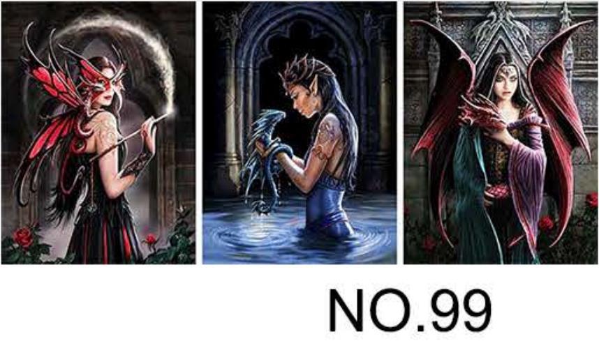 3D Anime Gradient Posters - PET Holographic Prints