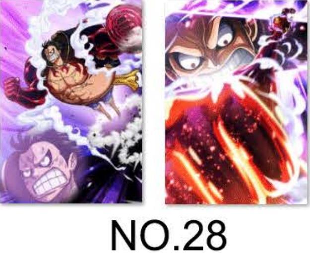 3D Anime Gradient Posters - PET Holographic Prints