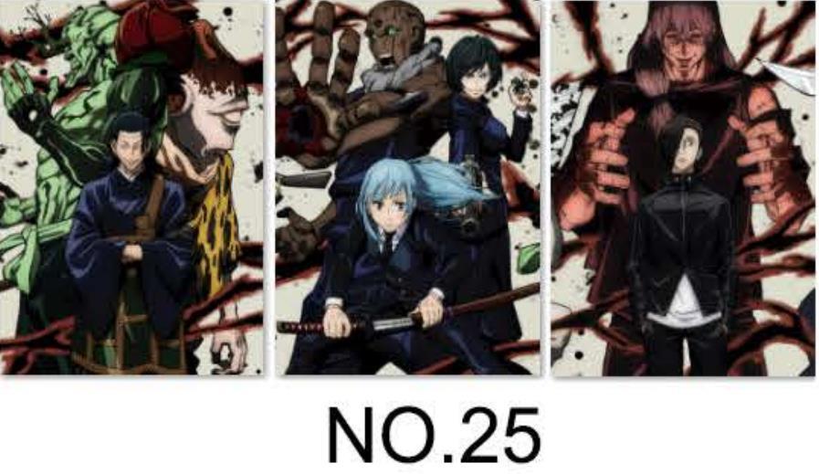 3D Anime Gradient Posters - PET Holographic Prints