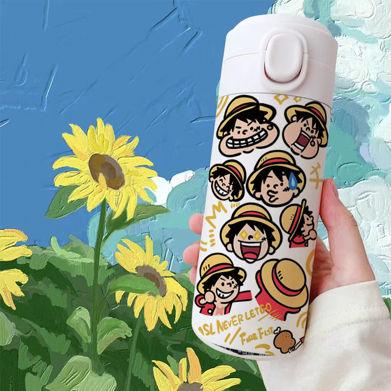 One Piece Anime Student Insulated Water Bottle