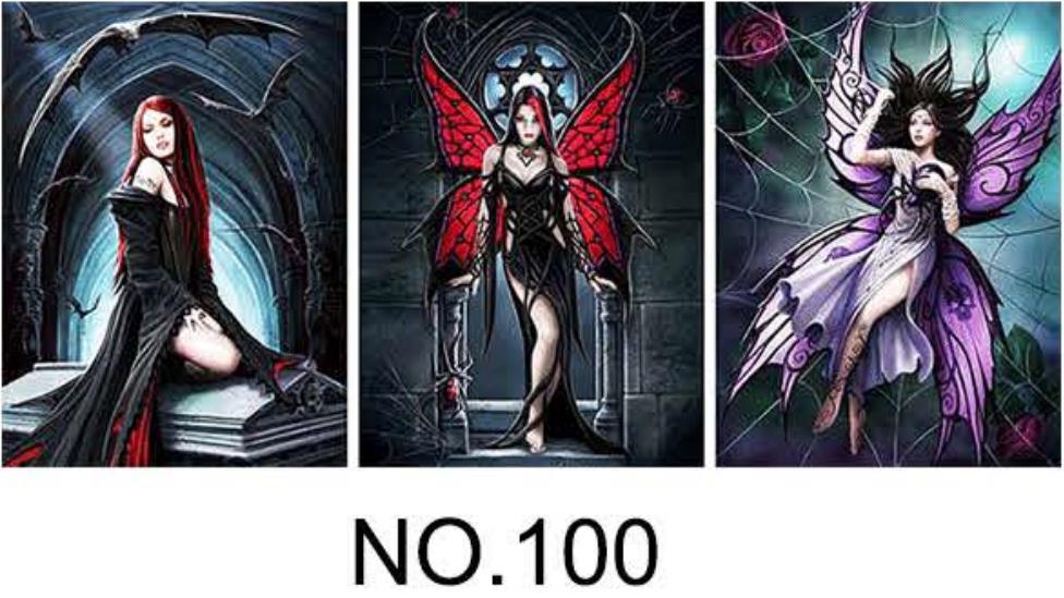 3D Anime Gradient Posters - PET Holographic Prints