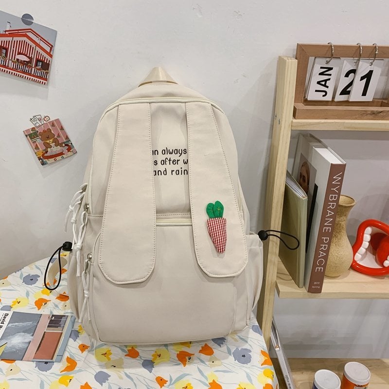 Anime Bunny Ear Backpack for Girls and Women