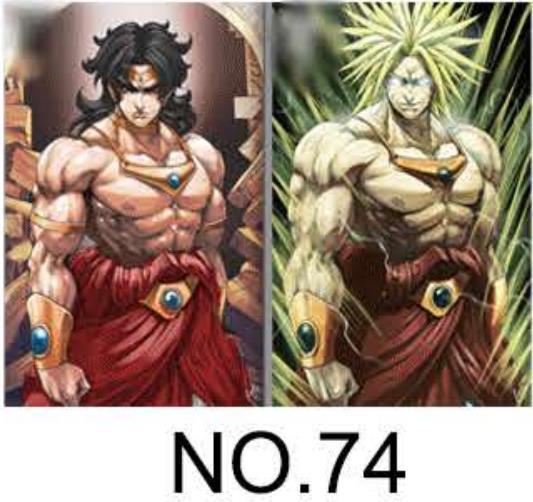 3D Anime Gradient Posters - PET Holographic Prints