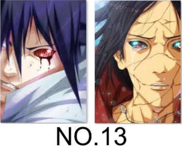 3D Anime Gradient Posters - PET Holographic Prints