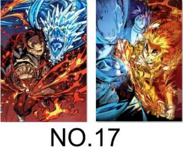 3D Anime Gradient Posters - PET Holographic Prints