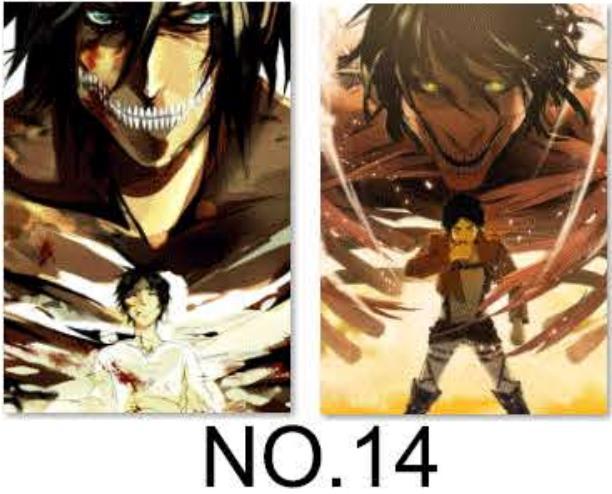 3D Anime Gradient Posters - PET Holographic Prints