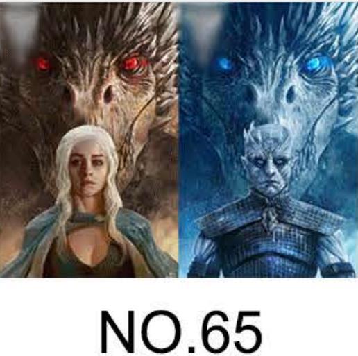 3D Anime Gradient Posters - PET Holographic Prints