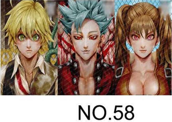 3D Anime Gradient Posters - PET Holographic Prints