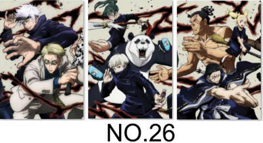 3D Anime Gradient Posters - PET Holographic Prints