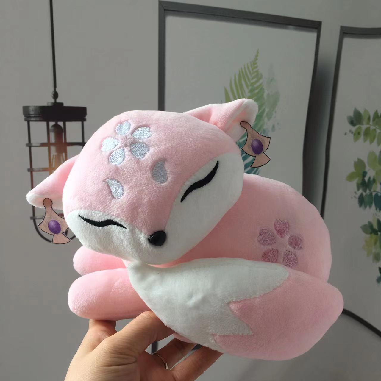 Anime Game Plush Fox Doll - Yakumo Yukari Style