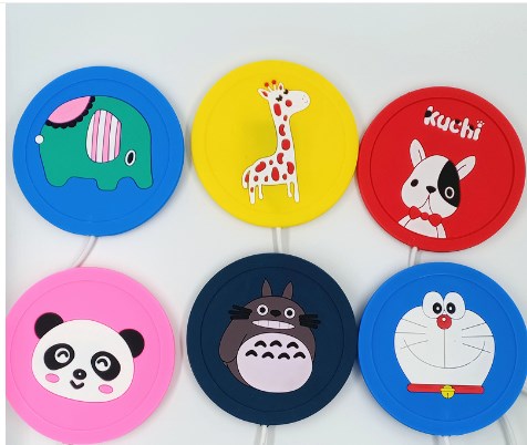 Custom Anime PVC Coasters - USB Heated Silicone Mats