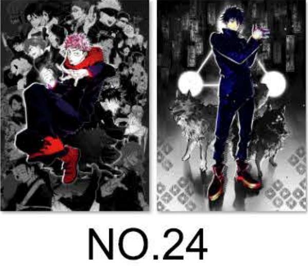 3D Anime Gradient Posters - PET Holographic Prints