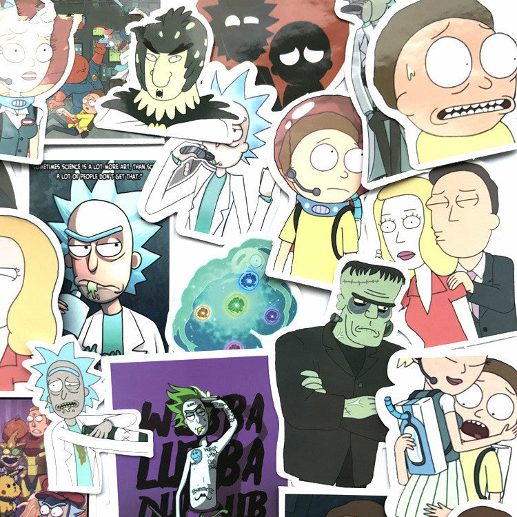 Anime Graffiti Stickers for Cars and More