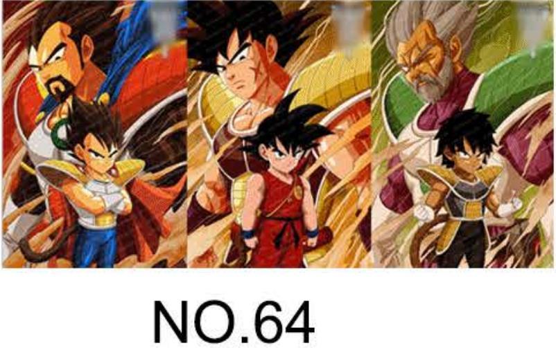 3D Anime Gradient Posters - PET Holographic Prints