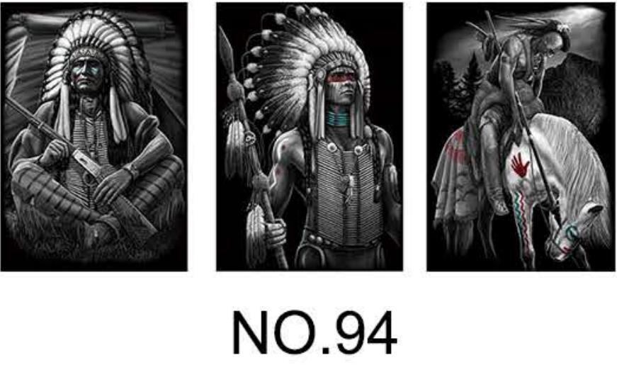 3D Anime Gradient Posters - PET Holographic Prints